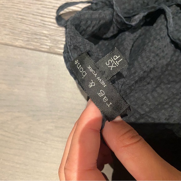 Rag & bone Hugo black tank silk dress - Picture 5 of 5